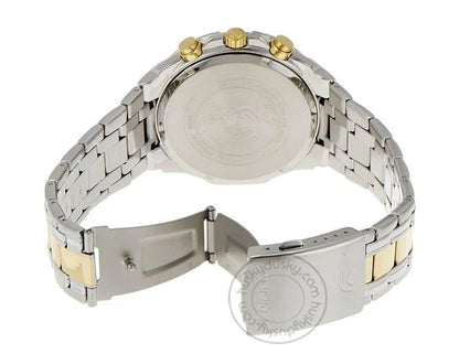 Casi0 Edifice EFR-540 Two-Tone Gold Dial Chronograph Watch for Men